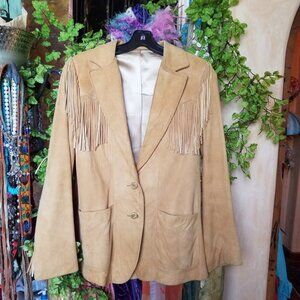 LADY SCULLY DEER SKIN FRINGE JACKET